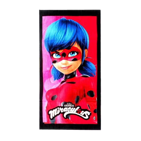 Miraculous Ladybug Profile Beach Towel £8.99